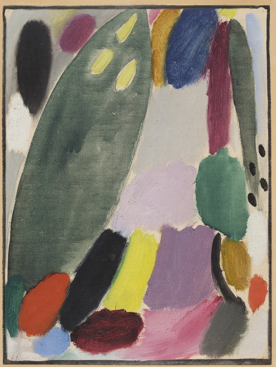 Wariacja: Nachylenie, 1919 autorstwa Alexej von Jawlensky