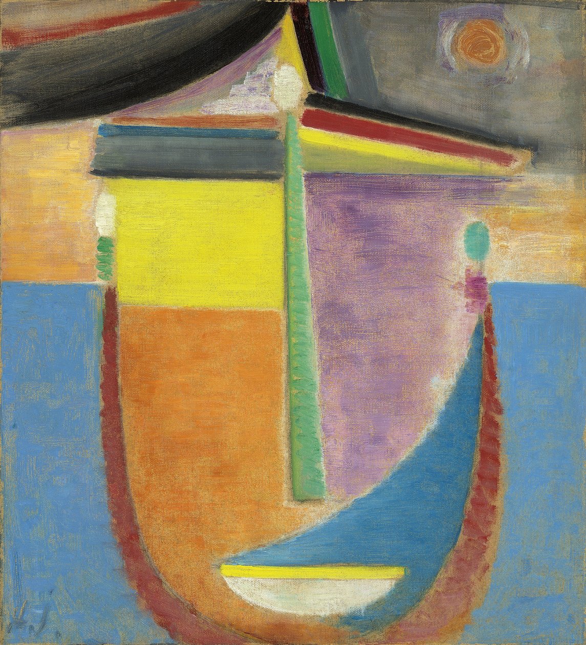 Abstrakcyjna głowa: Kompozycja, 1924 autorstwa Alexej von Jawlensky