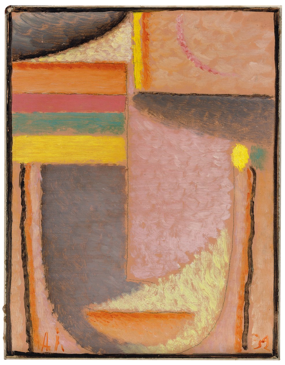 Abstrakcyjna głowa: Partenon, 1932 autorstwa Alexej von Jawlensky