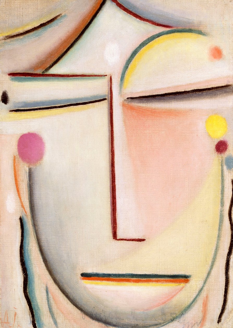 Streszczenie głowy: Światło poranka, ok. 1920 r. autorstwa Alexej von Jawlensky