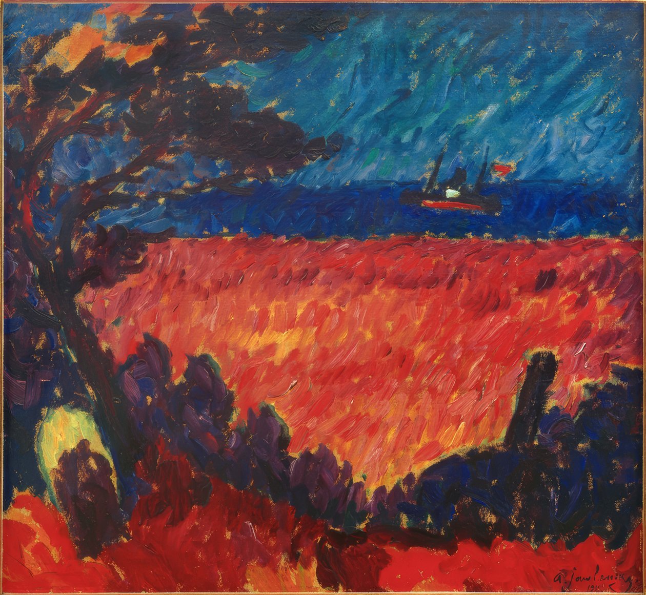 Nad Morzem Bałtyckim autorstwa Alexej von Jawlensky