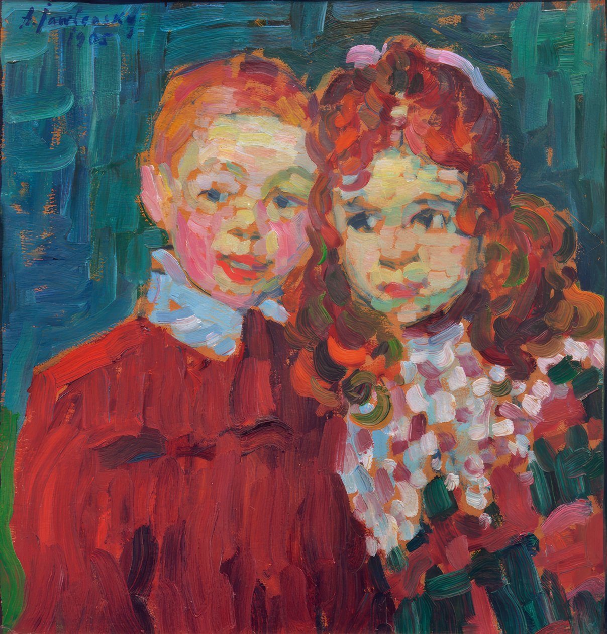 André i Katja autorstwa Alexej von Jawlensky