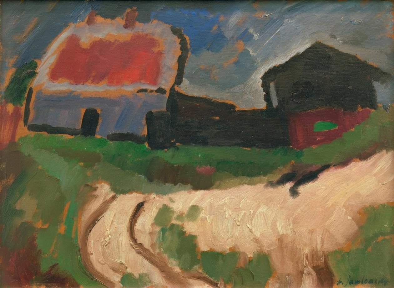 Na Darss autorstwa Alexej von Jawlensky