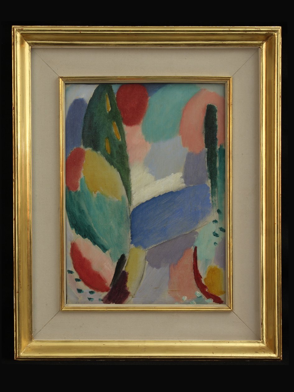 Ulica Niebieska, 1916 autorstwa Alexej von Jawlensky