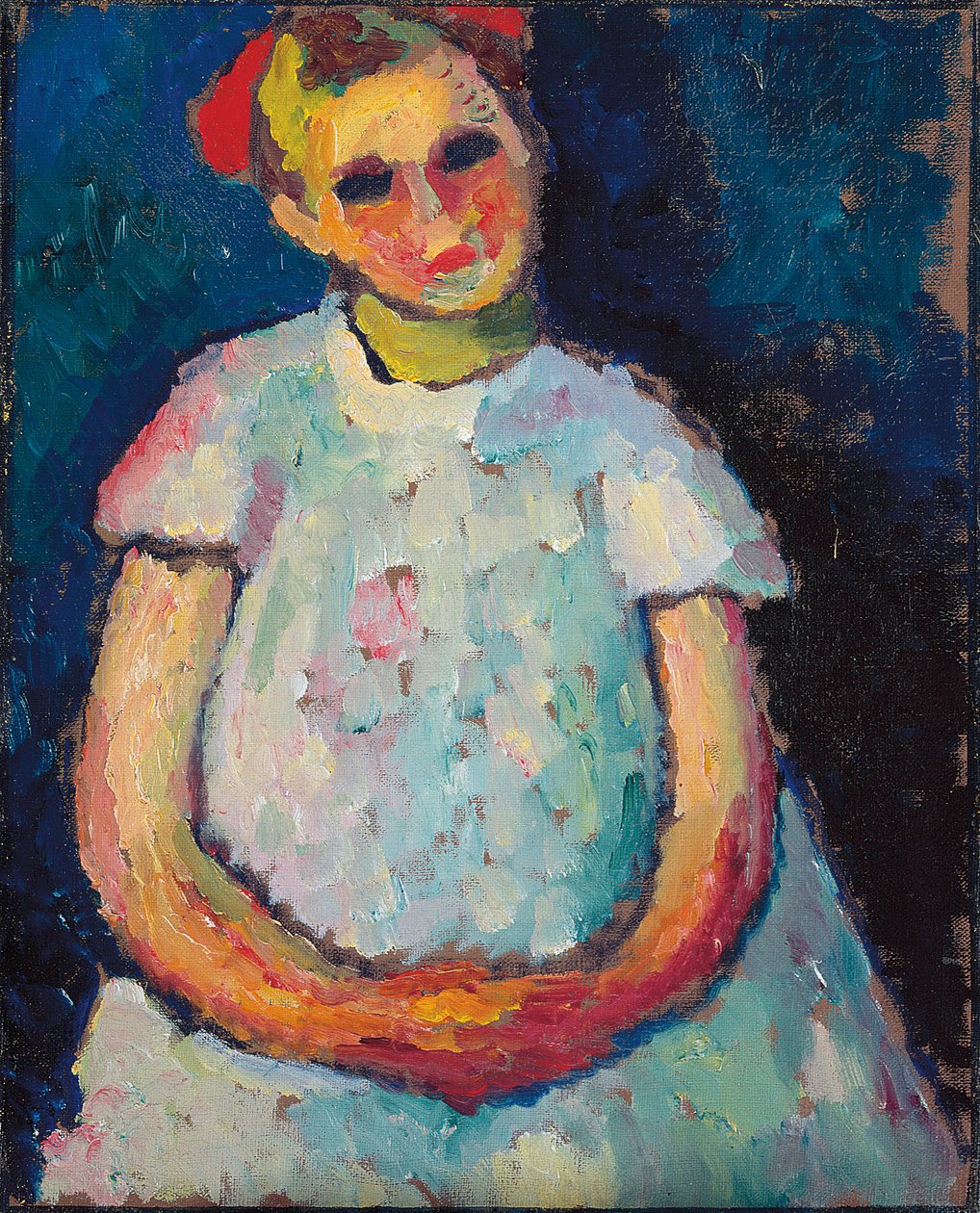 Dziecko ze złożonymi rękoma, ok. 1930 r. 1909 autorstwa Alexej von Jawlensky