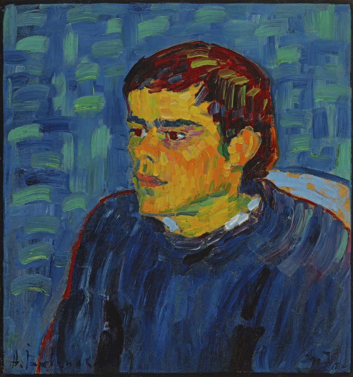 Tam Bucklige autorstwa Alexej von Jawlensky