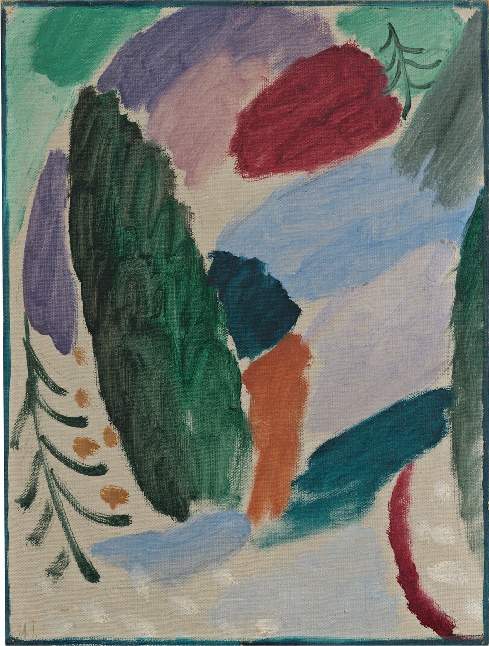 Mroźny Dzień autorstwa Alexej von Jawlensky