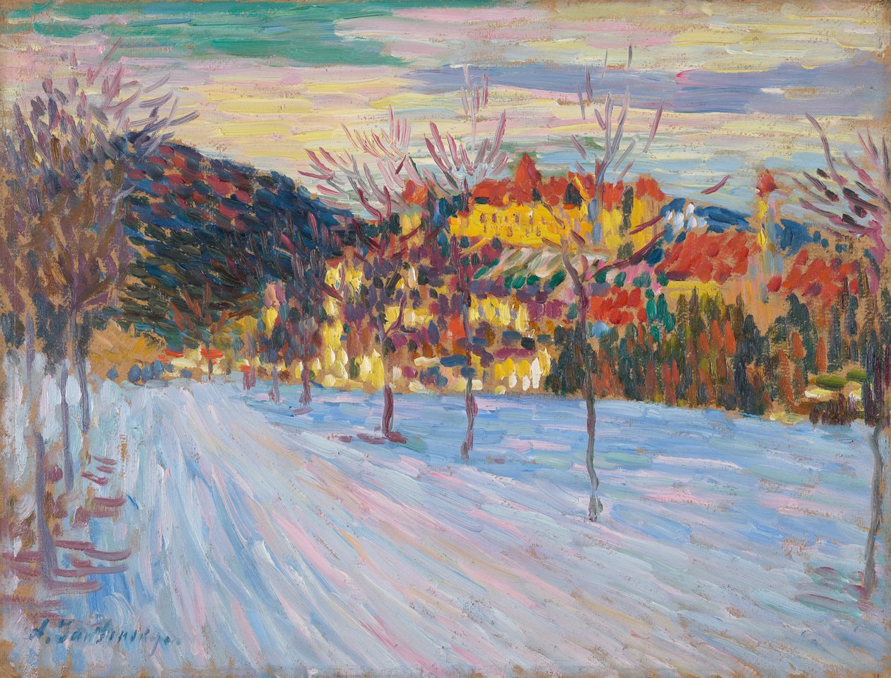 Füssen autorstwa Alexej von Jawlensky