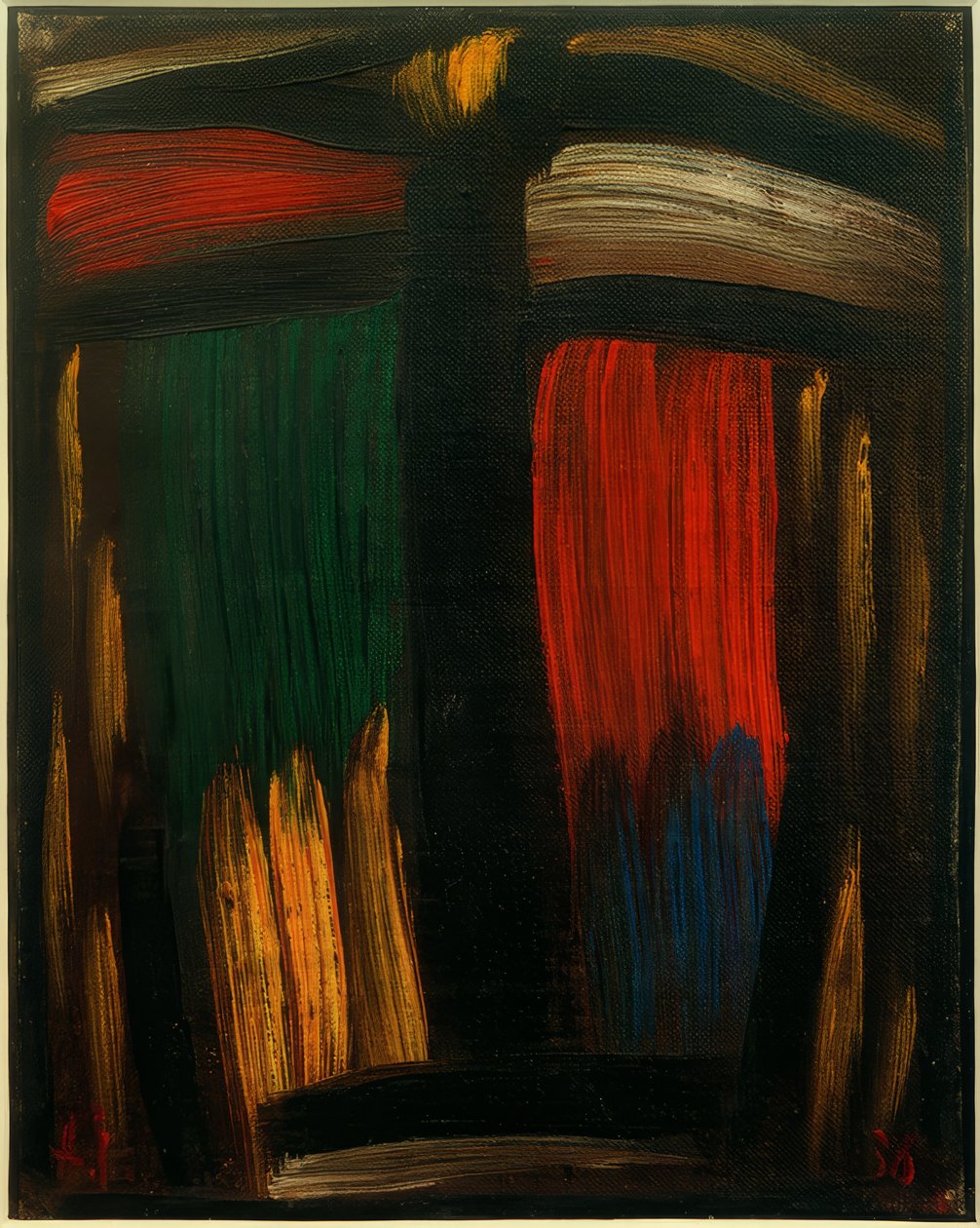 Świetna medytacja: żar autorstwa Alexej von Jawlensky