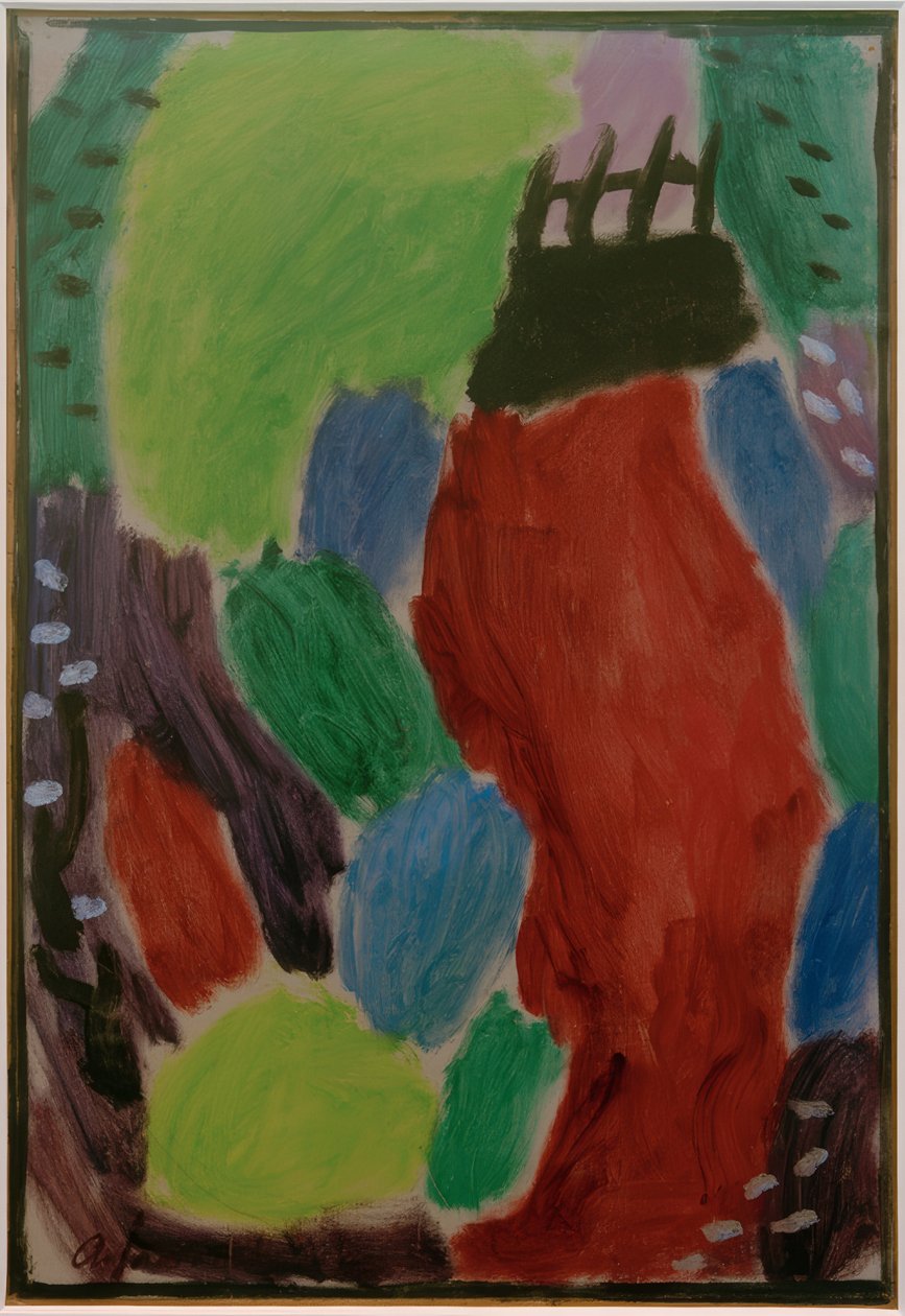 Duża odmiana: Wielka droga - wieczór autorstwa Alexej von Jawlensky