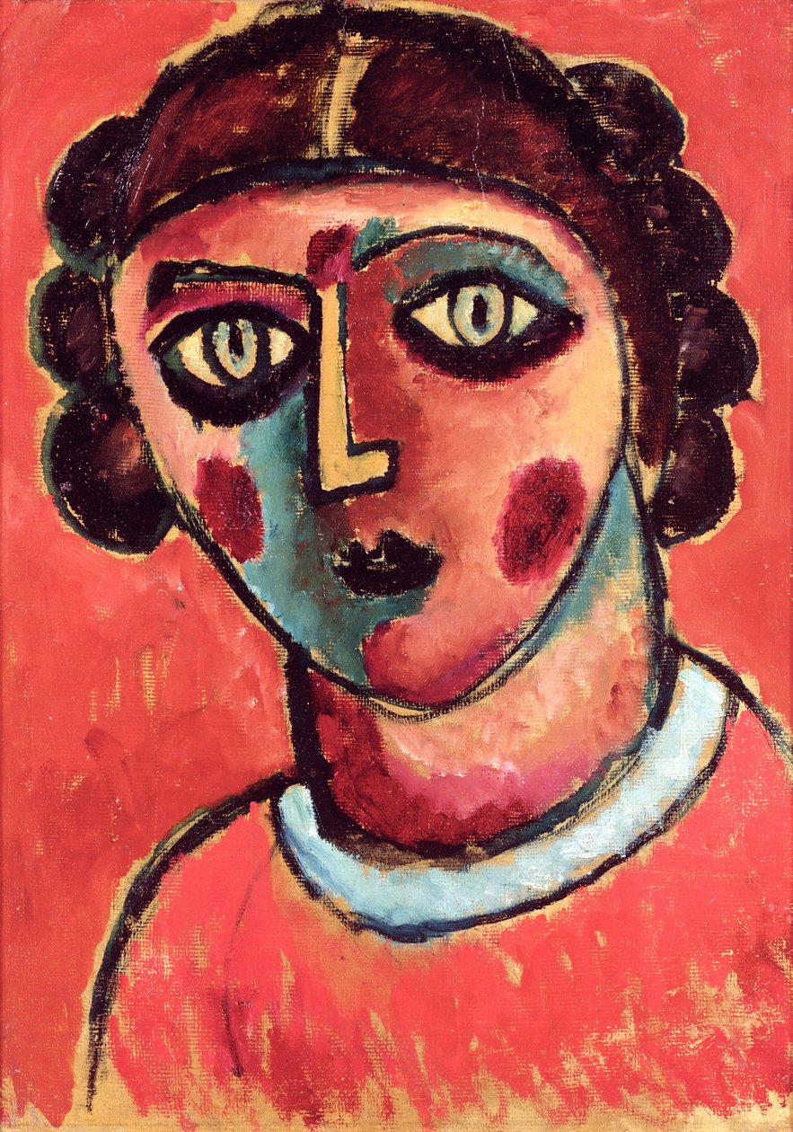 Głowa autorstwa Alexej von Jawlensky