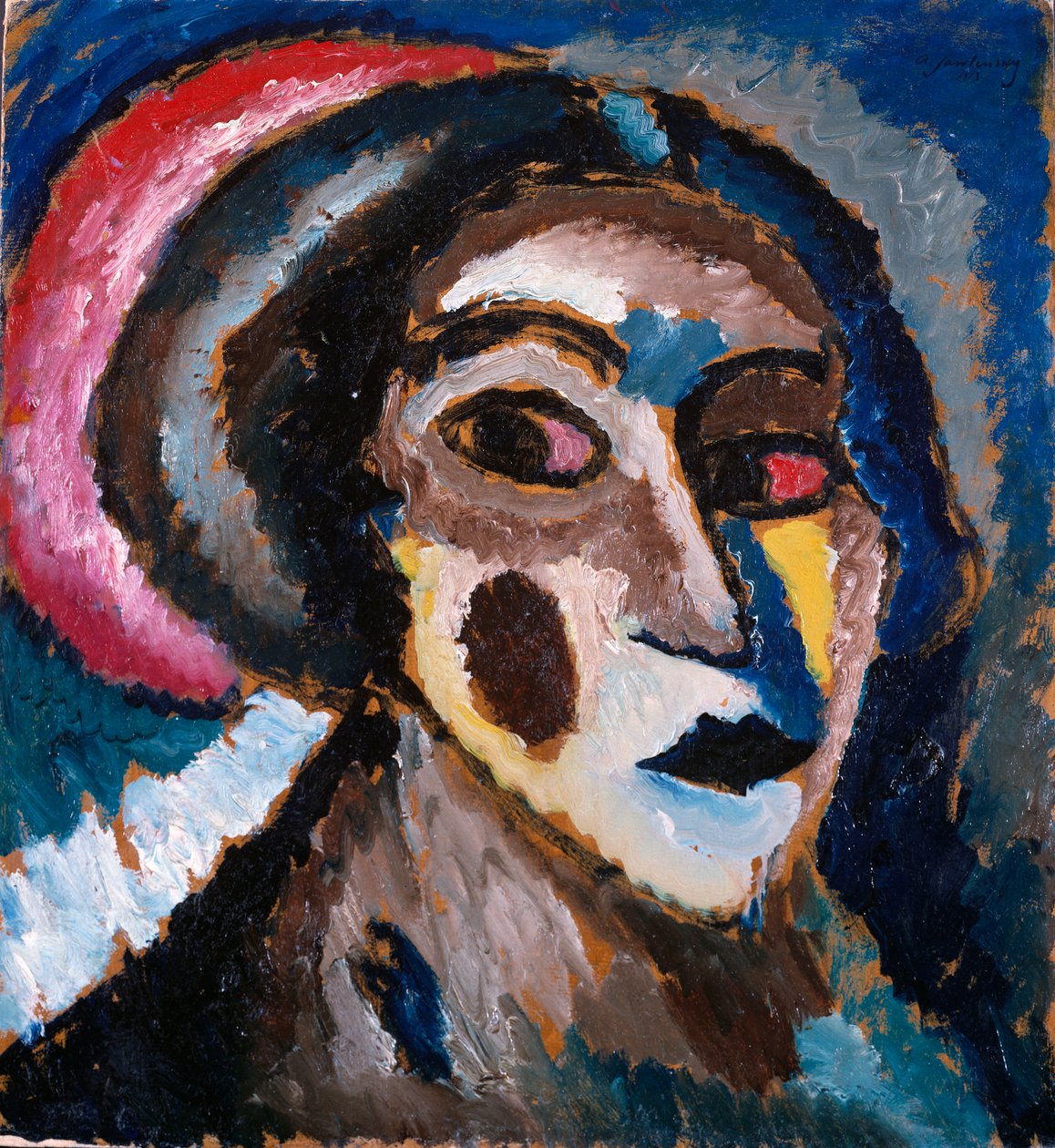 Głowa autorstwa Alexej von Jawlensky