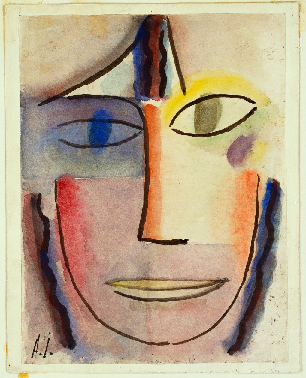 Głowa, 1920 autorstwa Alexej von Jawlensky