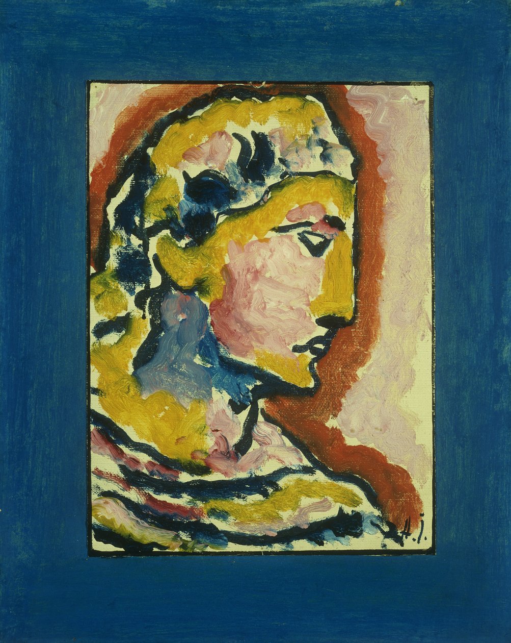 głowy; głowa, 1930 autorstwa Alexej von Jawlensky