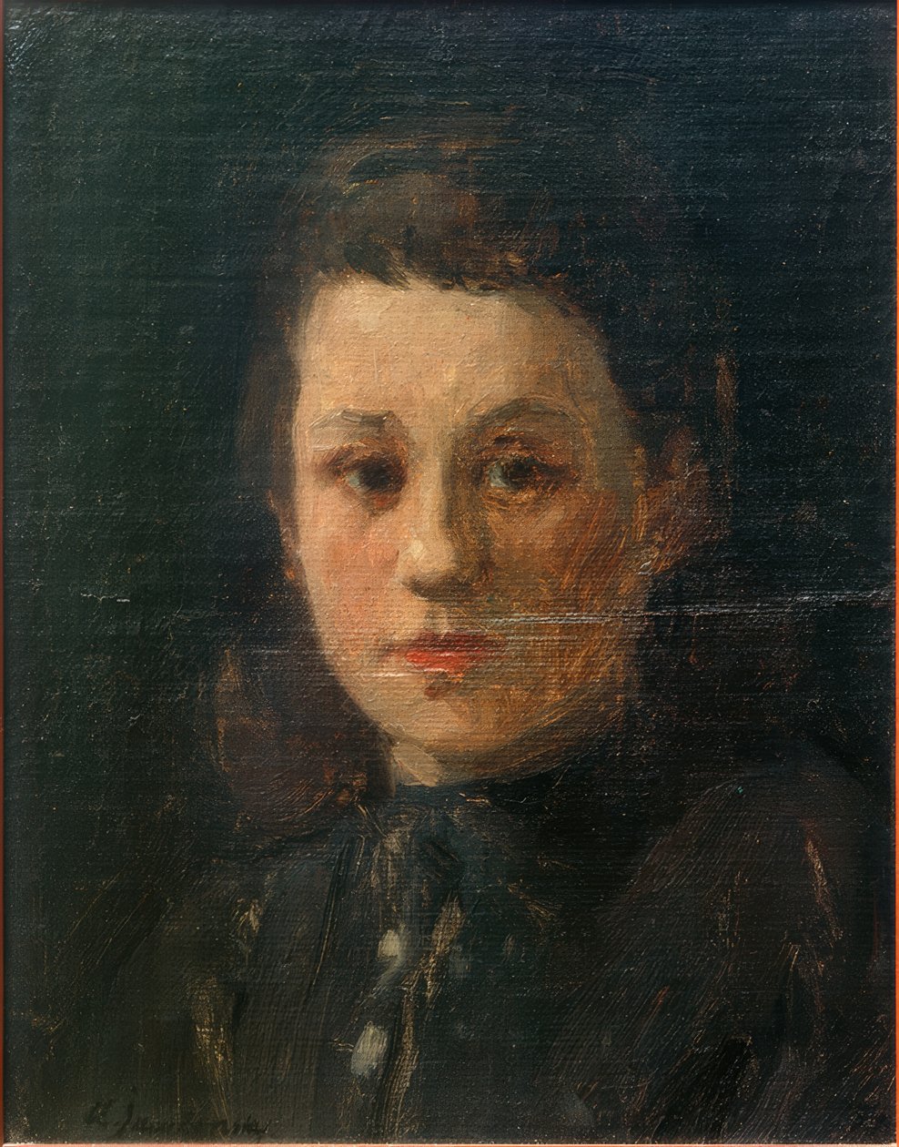 Helene, portret młodości autorstwa Alexej von Jawlensky