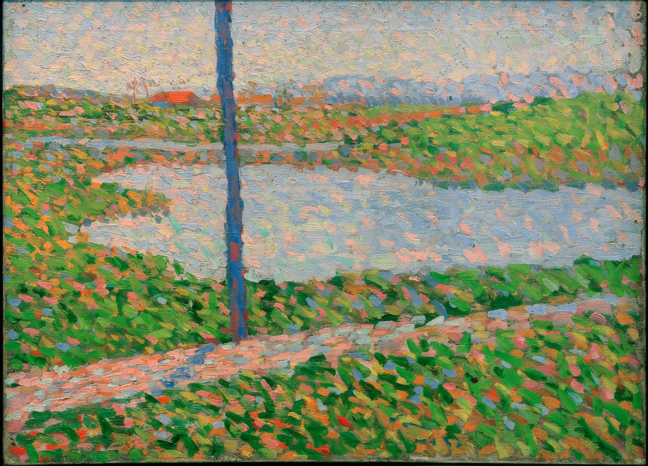 Krajobraz z jeziorem autorstwa Alexej von Jawlensky