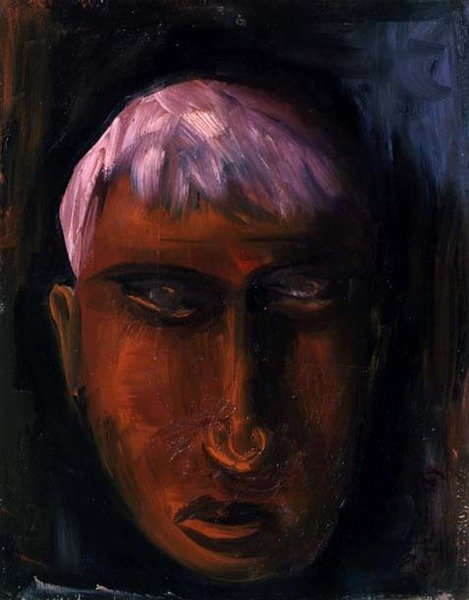 Portret mężczyzny autorstwa Alexej von Jawlensky