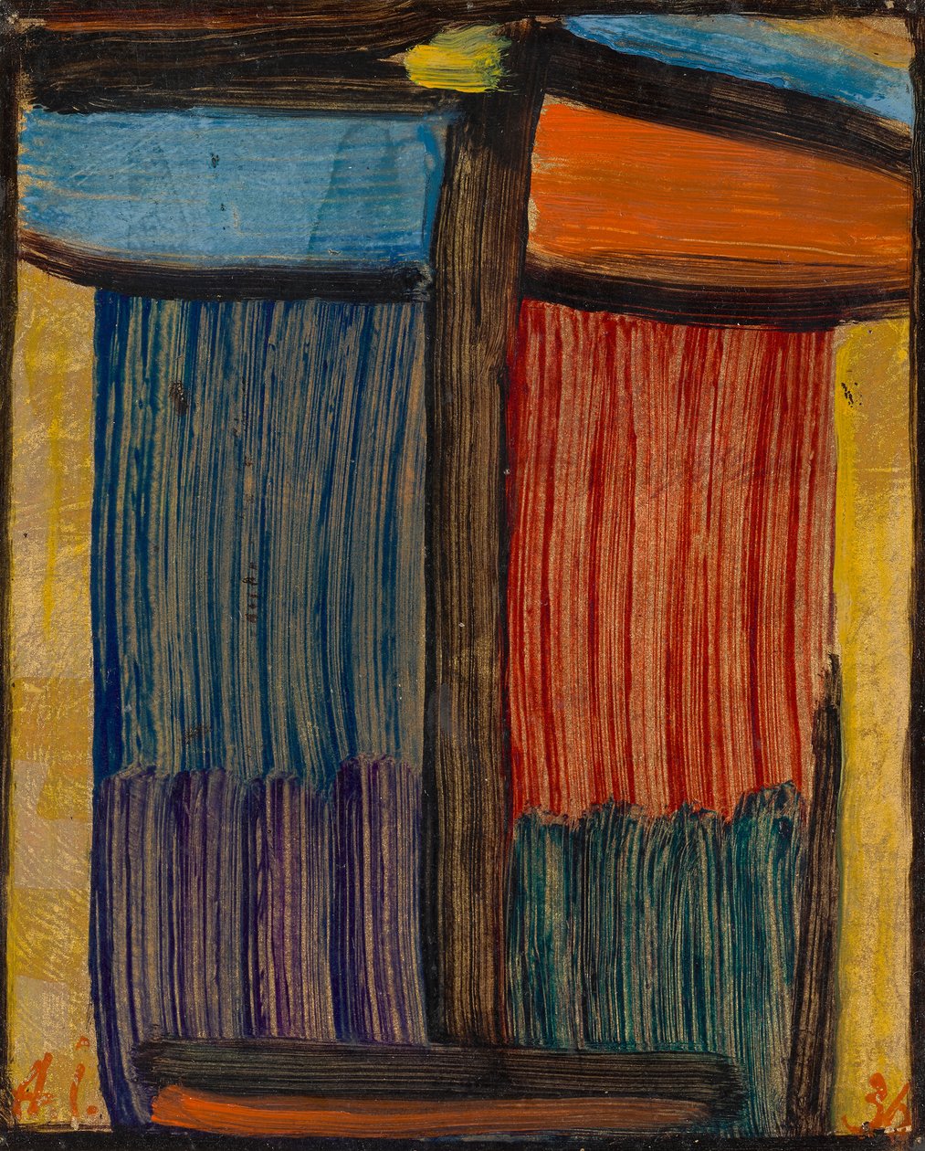 Meditation auf Goldgrund autorstwa Alexej von Jawlensky