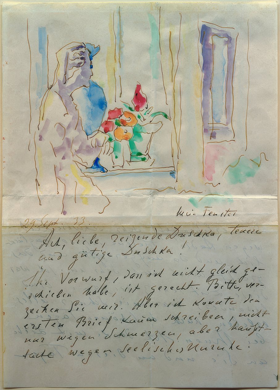 Moje okno autorstwa Alexej von Jawlensky