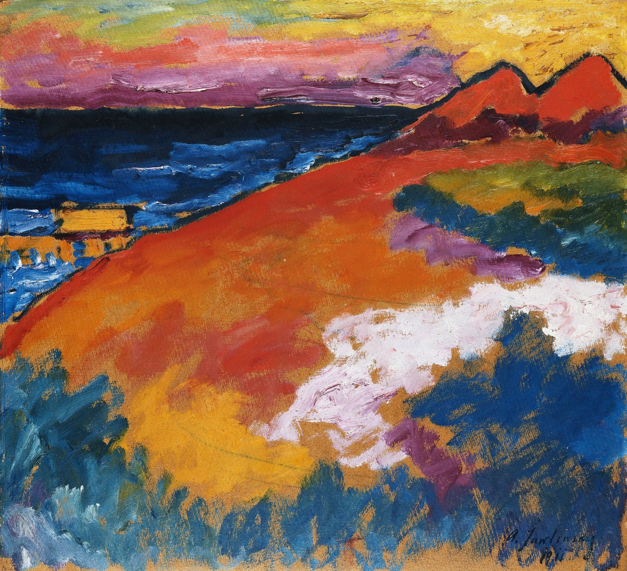 Na Ostsee; An der Ostsee, 1911 autorstwa Alexej von Jawlensky
