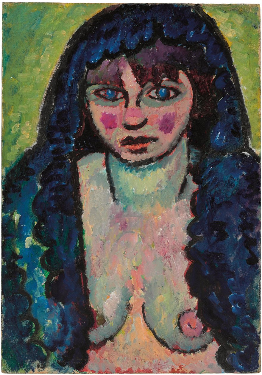 Portret kobiety, ok. 1912 autorstwa Alexej von Jawlensky