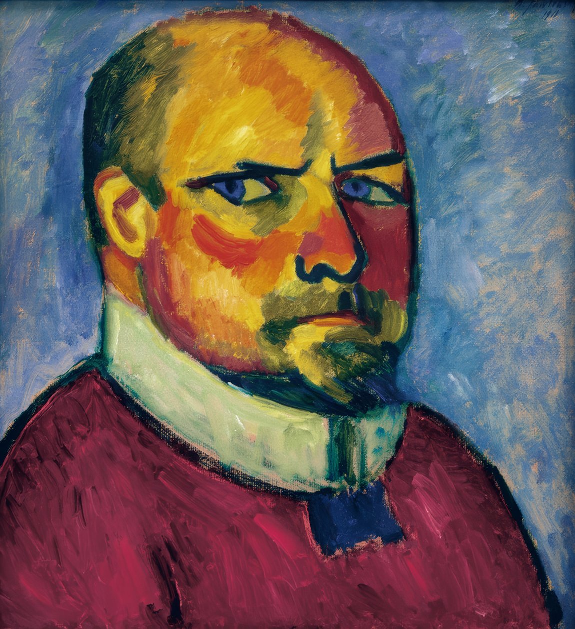 Autoportret autorstwa Alexej von Jawlensky