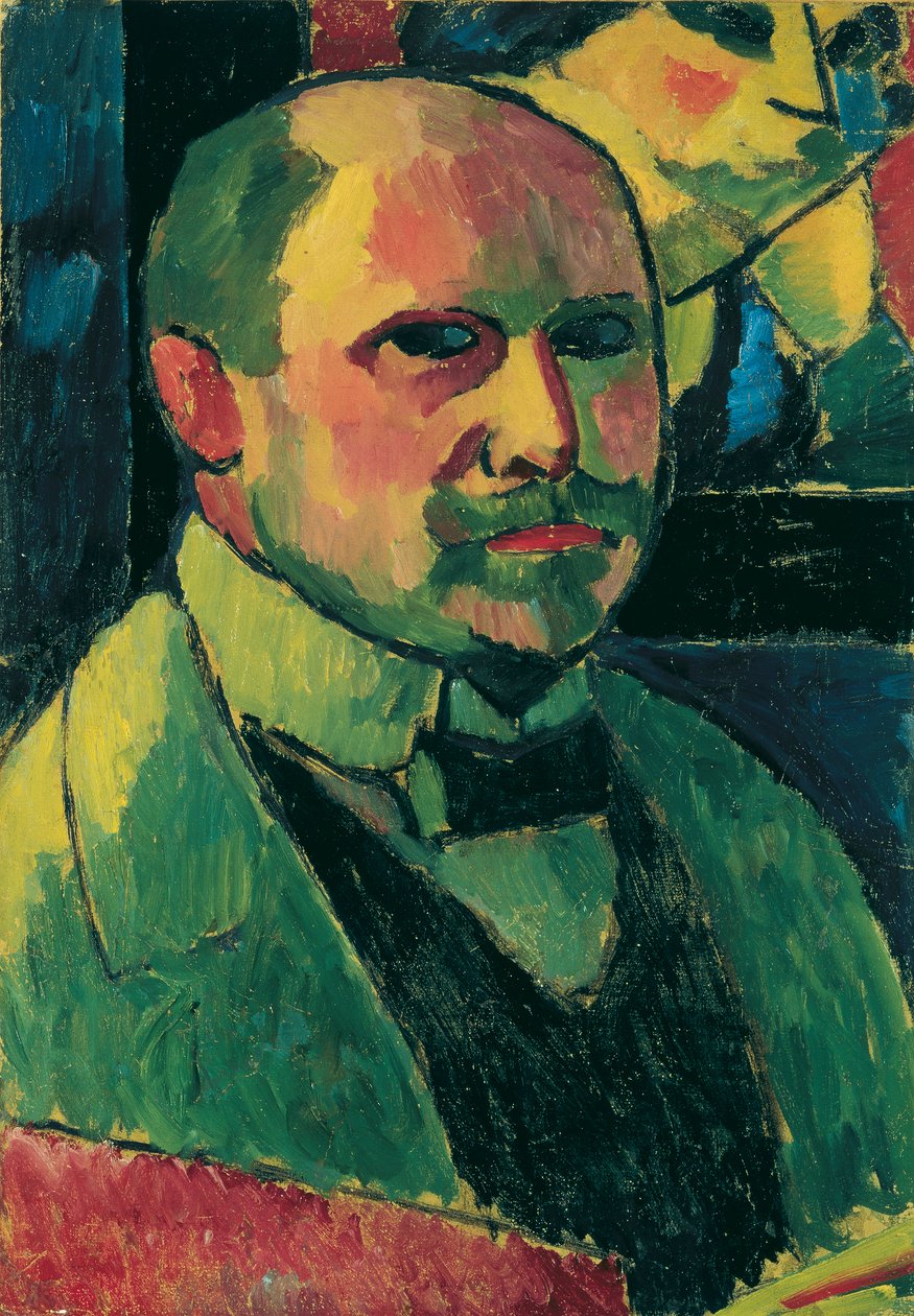 autoportret autorstwa Alexej von Jawlensky