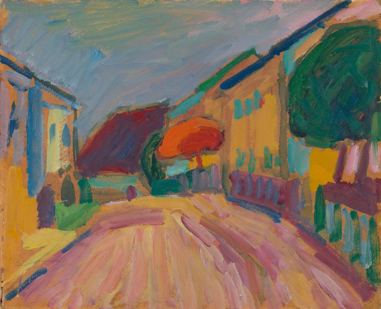 Szkic z Murnau autorstwa Alexej von Jawlensky