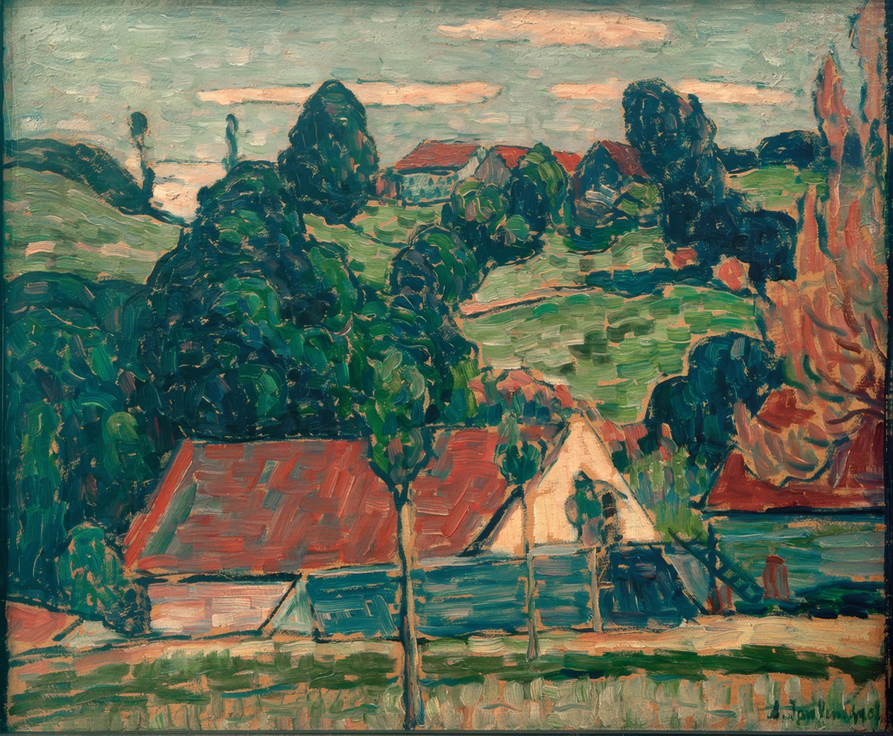 Letni dzień autorstwa Alexej von Jawlensky