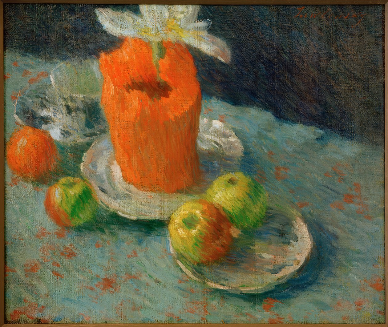 Martwa natura i błękit autorstwa Alexej von Jawlensky