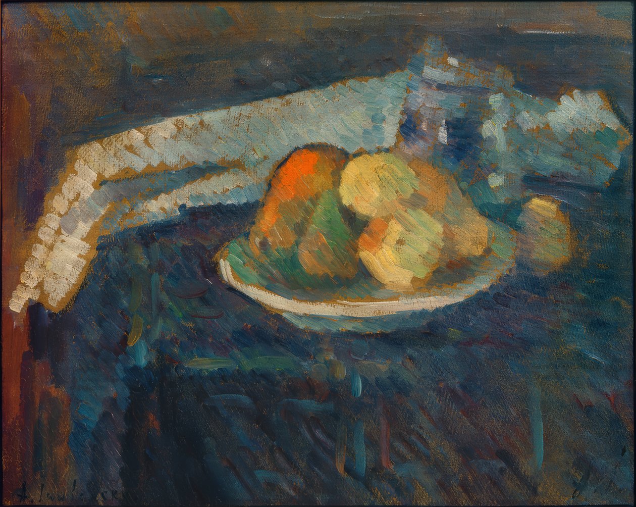 Martwa natura z serwetką autorstwa Alexej von Jawlensky