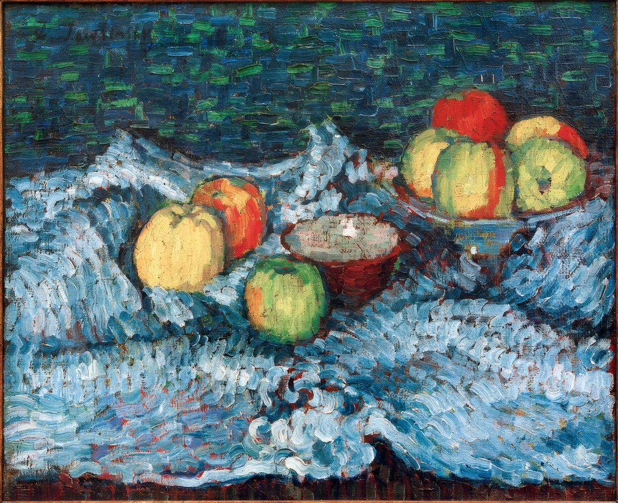 Martwa natura z jabłkami, około 1905 autorstwa Alexej von Jawlensky