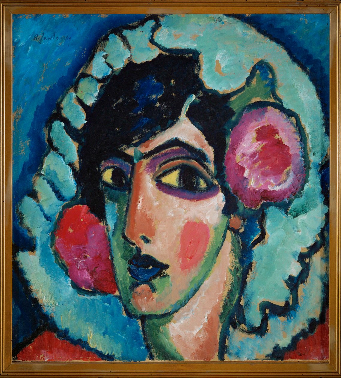 Hiszpan (olej na płótnie) autorstwa Alexej von Jawlensky