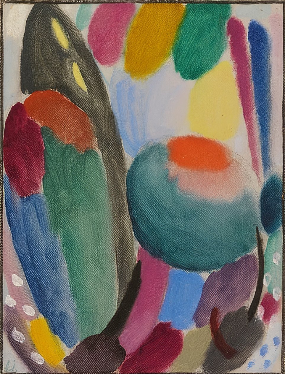 Odmiana: zapach i świeżość (Holandia). 1918 autorstwa Alexej von Jawlensky