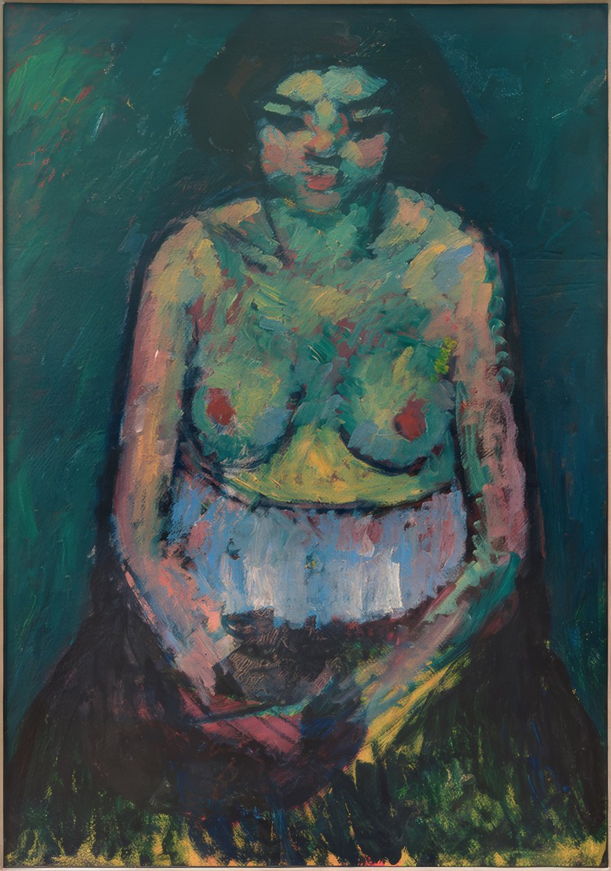 Kobieta półnaga autorstwa Alexej von Jawlensky
