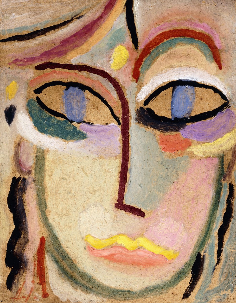 Głowa kobiety, ok. 1922 autorstwa Alexej von Jawlensky
