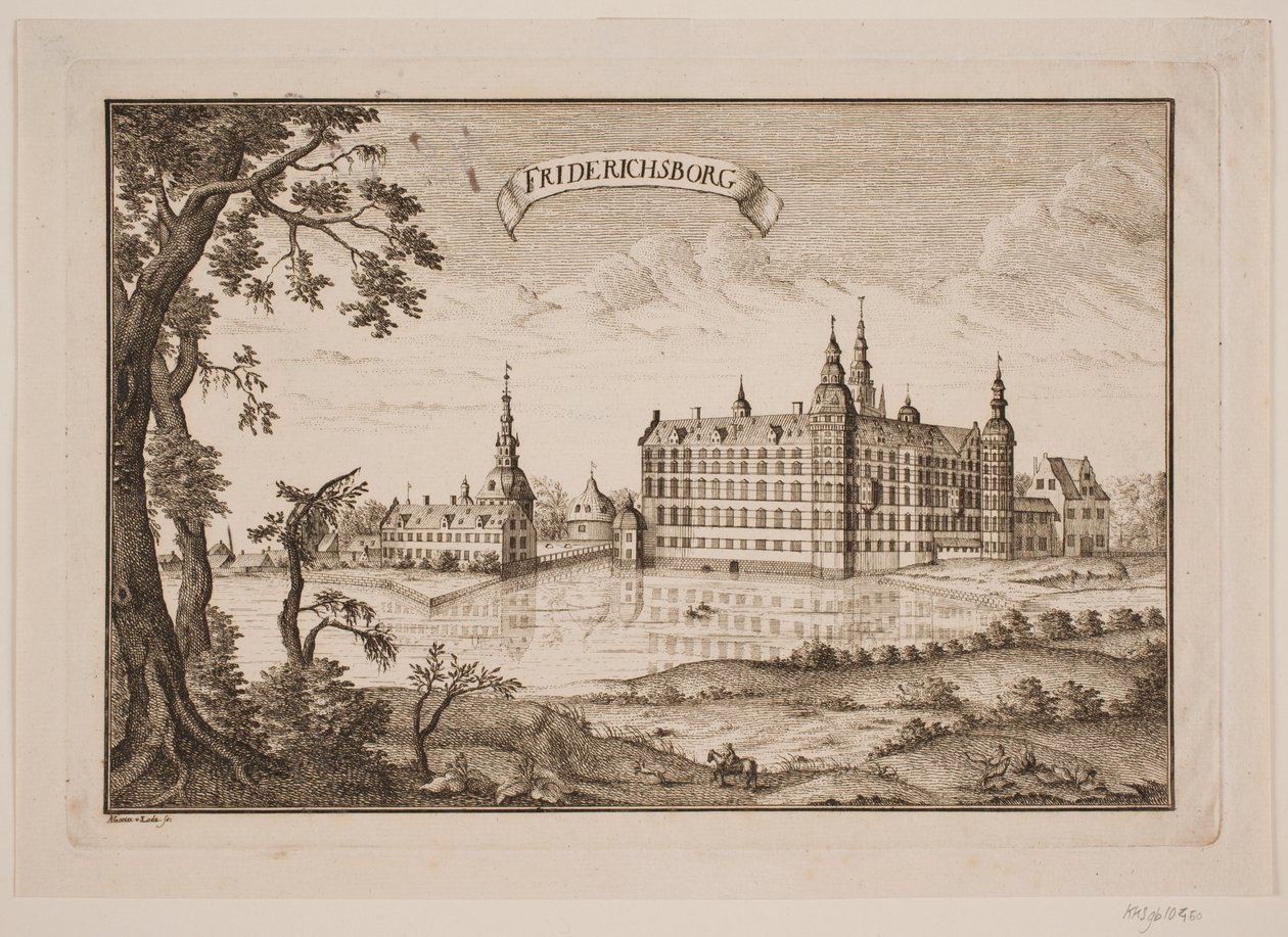 Zamek Frederiksborg autorstwa Alexia von Lode