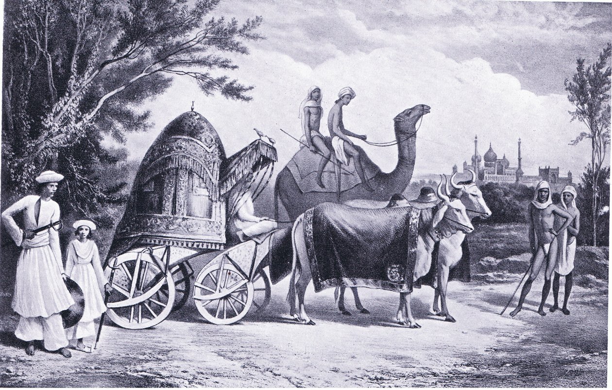 Powóz haremowy ostatniego króla Delhi 1857 AD autorstwa Alexis, Prince Soltykoff