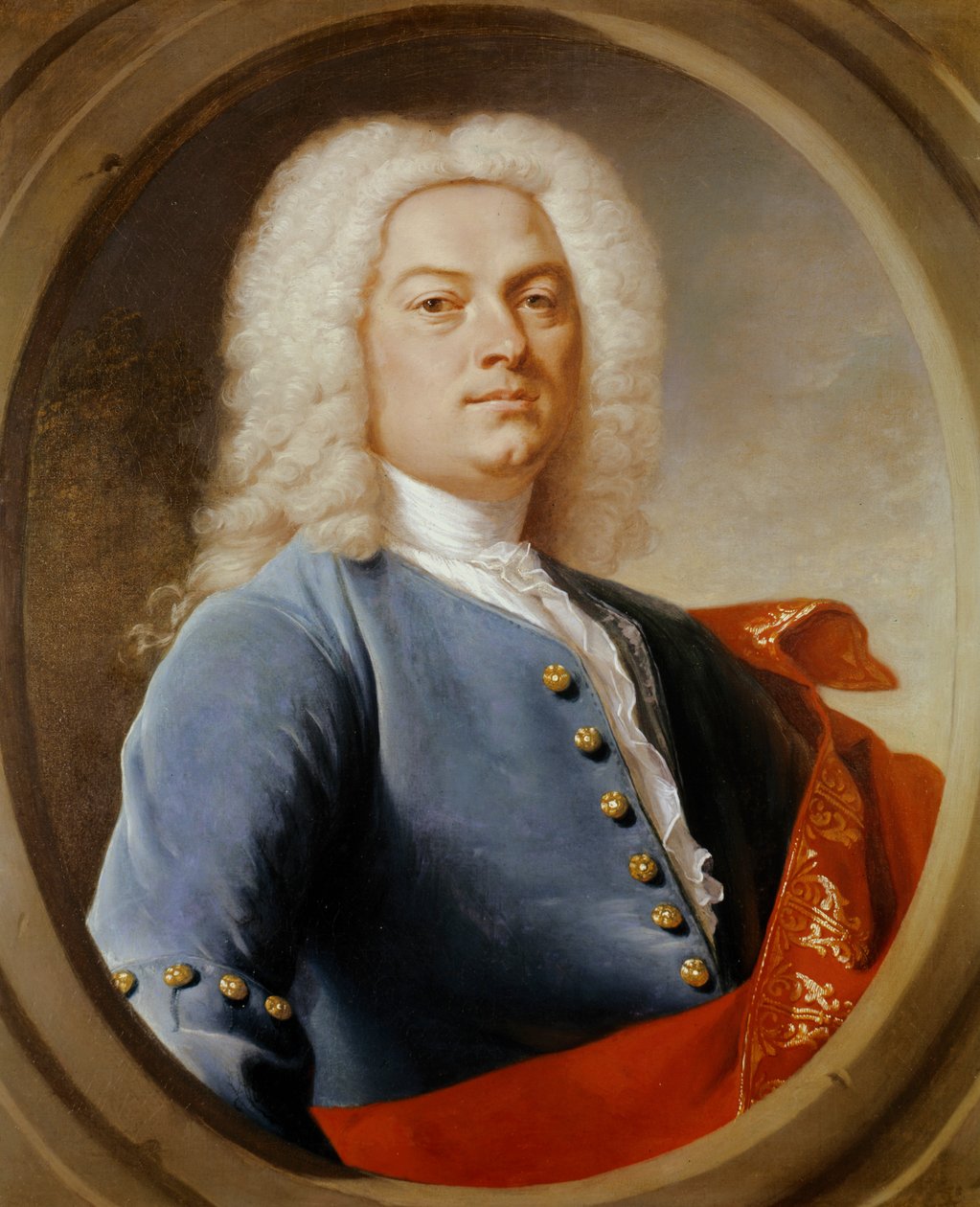 Portret Johna Tuckera autorstwa Alexis Simon Belle
