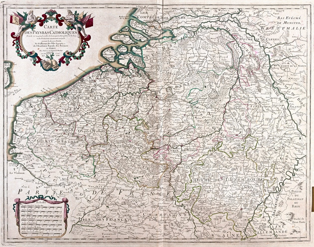 Low Countries - by A autorstwa Alexis Hubert Jaillot