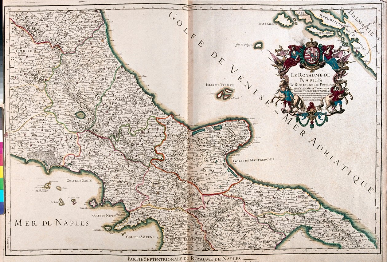 Neapol, Włochy - A autorstwa Alexis-Hubert Jaillot