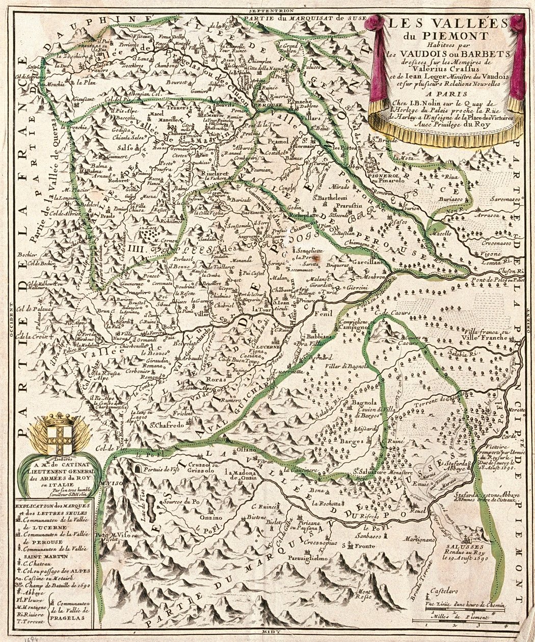 Dolina Piemont, Włochy - by A autorstwa Alexis Hubert Jaillot