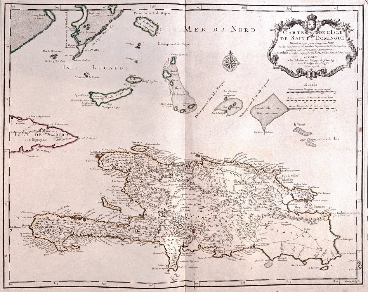 Santo Domingo - przez A autorstwa Alexis Hubert Jaillot