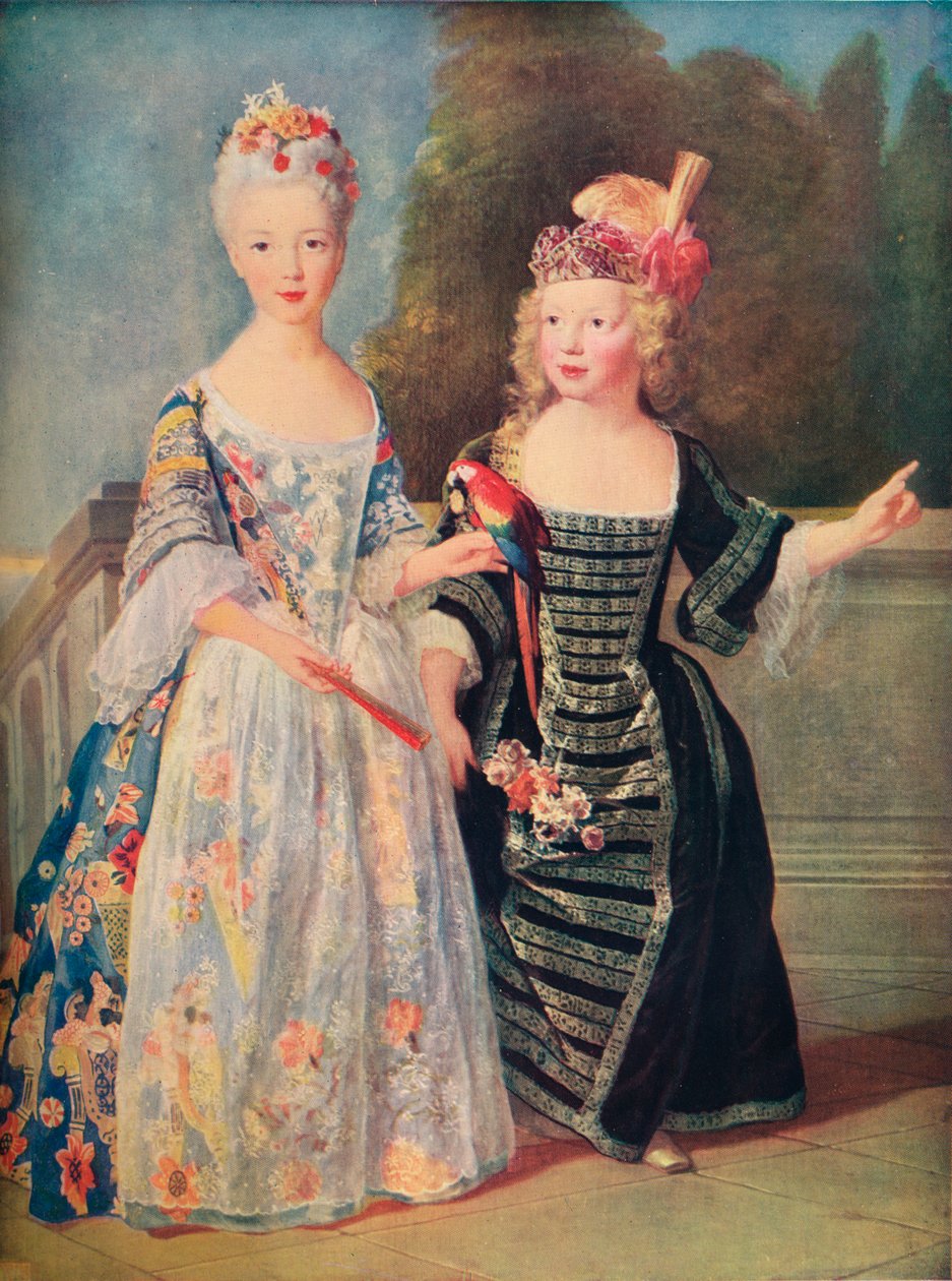 „Mademoiselle De Bethisy i jej brat”, c1715, 1911 autorstwa Alexis Simon Belle