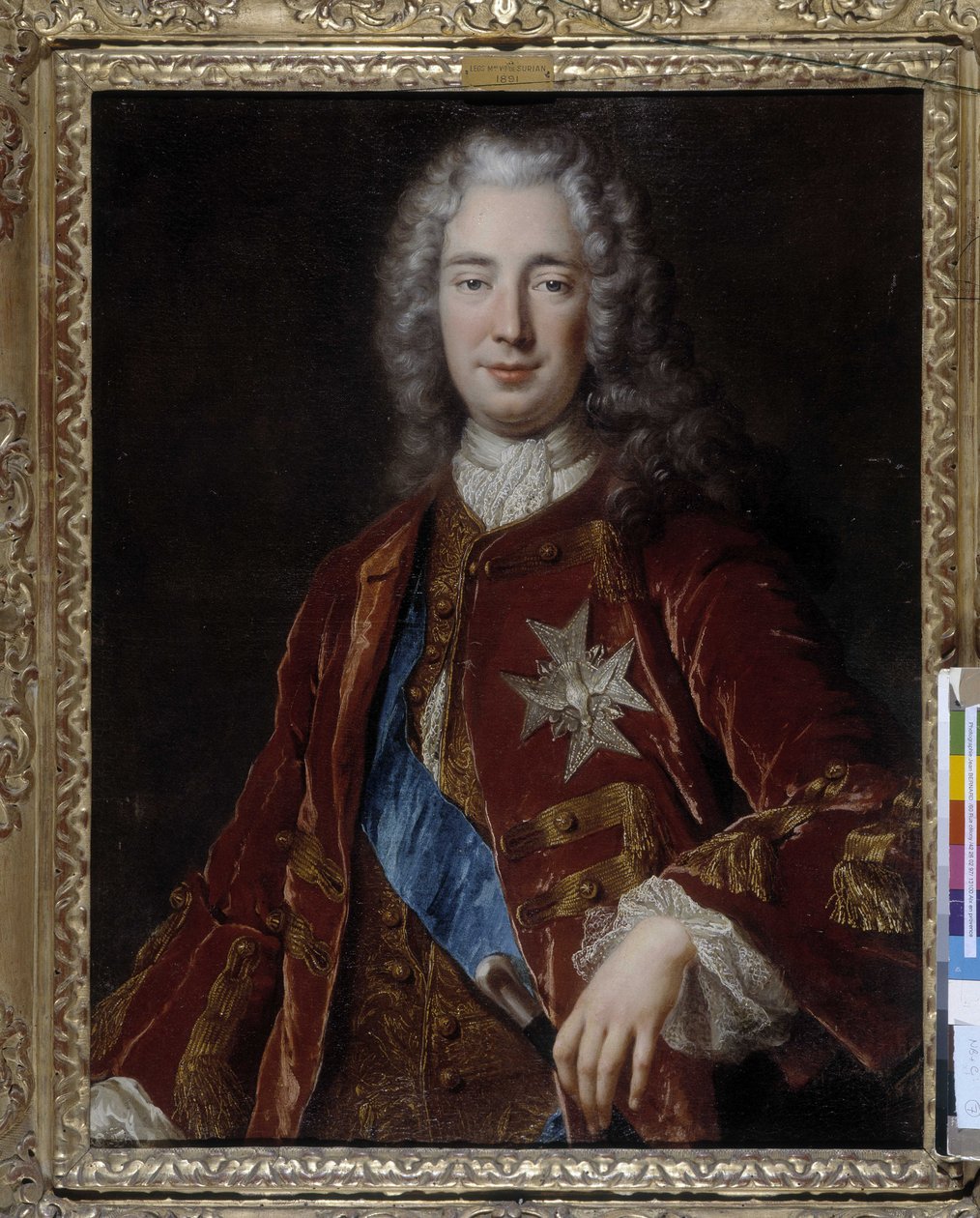 Portret rycerza Ducha Świętego (obraz) autorstwa Alexis Simon Belle