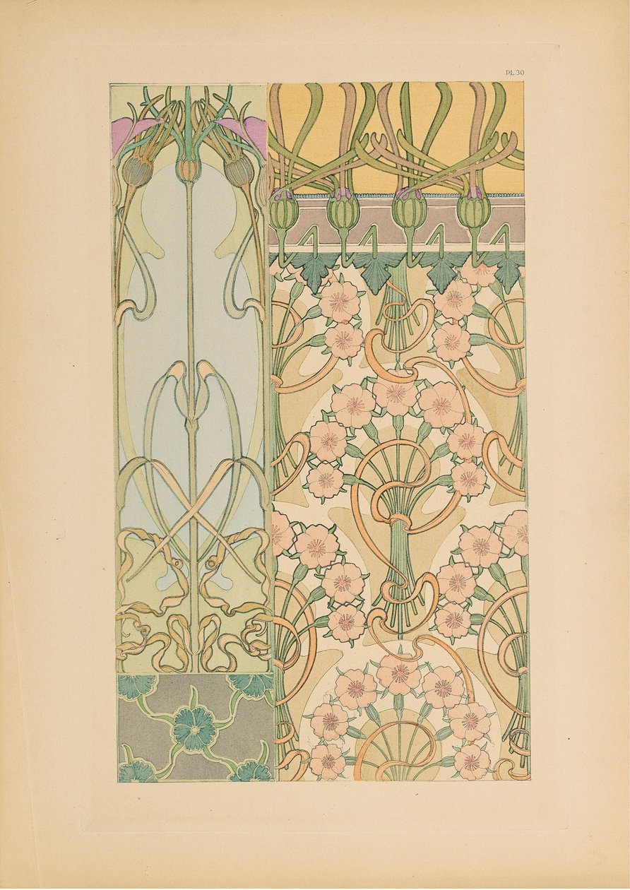 Dokumenty dekoracyjne, 1902. autorstwa Alfons Marie Mucha