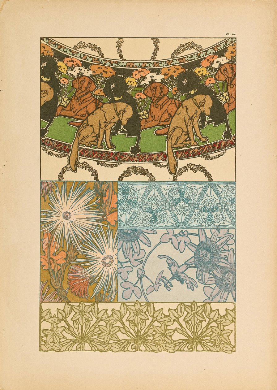 Dokumenty dekoracyjne, 1902. autorstwa Alfons Marie Mucha