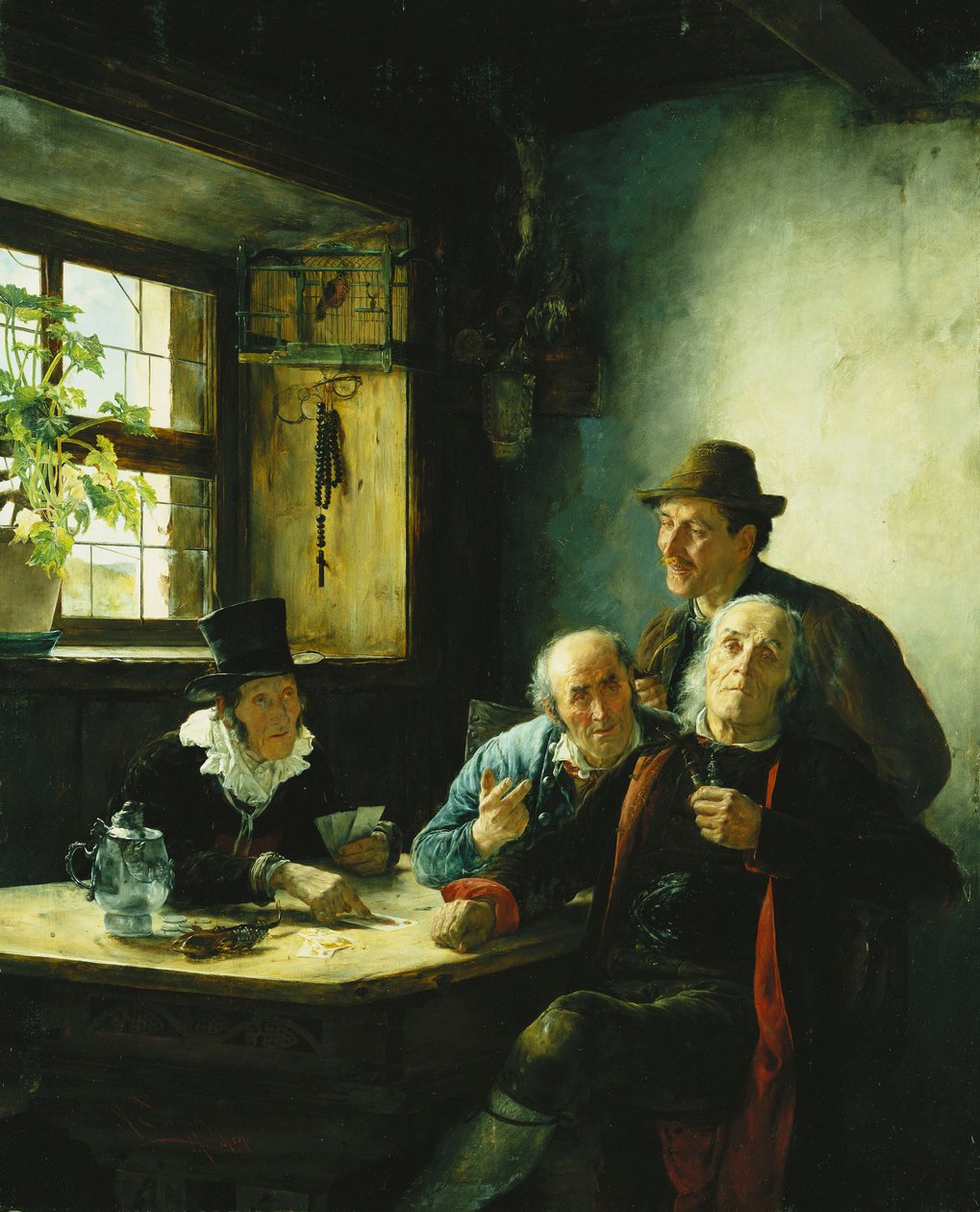 Gra w karty autorstwa Alfons Spring