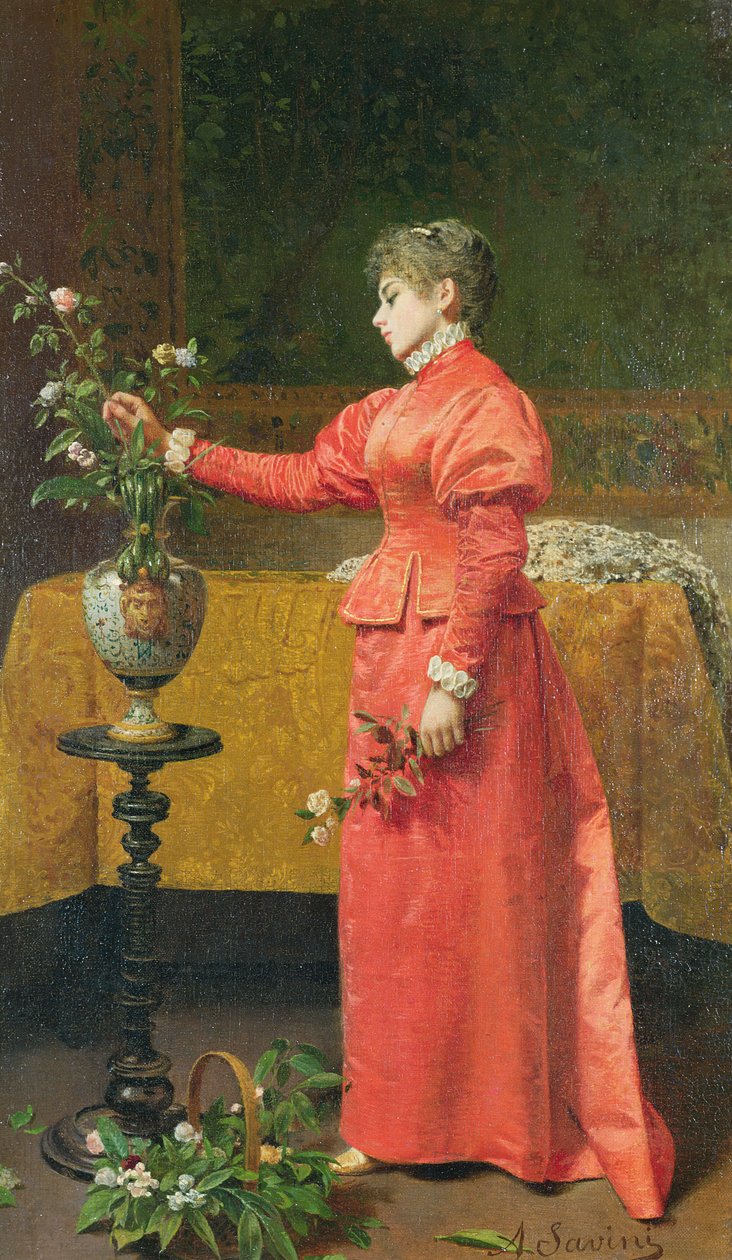 Nieznany obraz autorstwa Alfonso Savini
