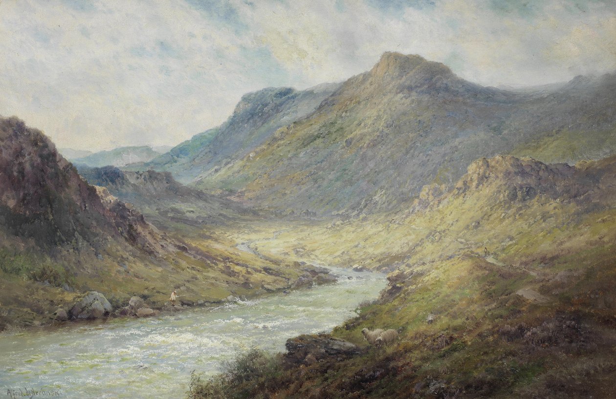 Glen Sheila autorstwa Alfred de Breanski